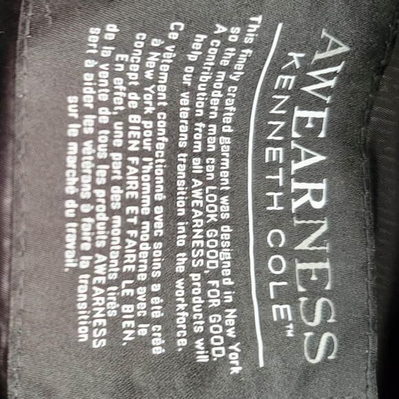 Awareness Kenneth Cole Navy 2pc Extreme Slim Fit Suit - Picture 3 of 7